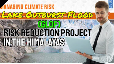 Image shows a GLOF Lake - Glacier GLOF image page.